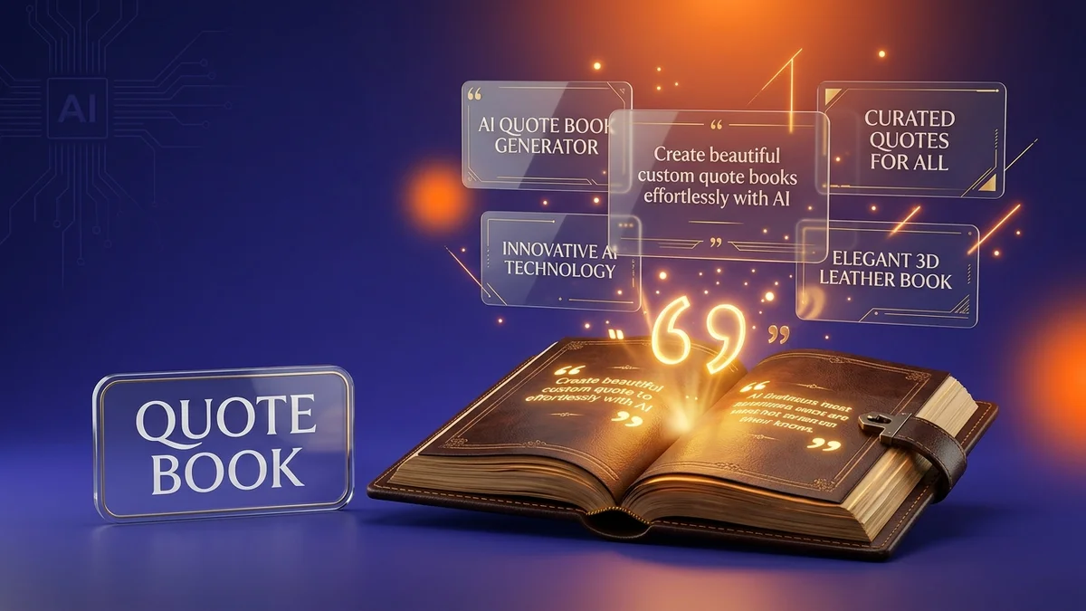 How to Create and Design a Quote Book for Sale?