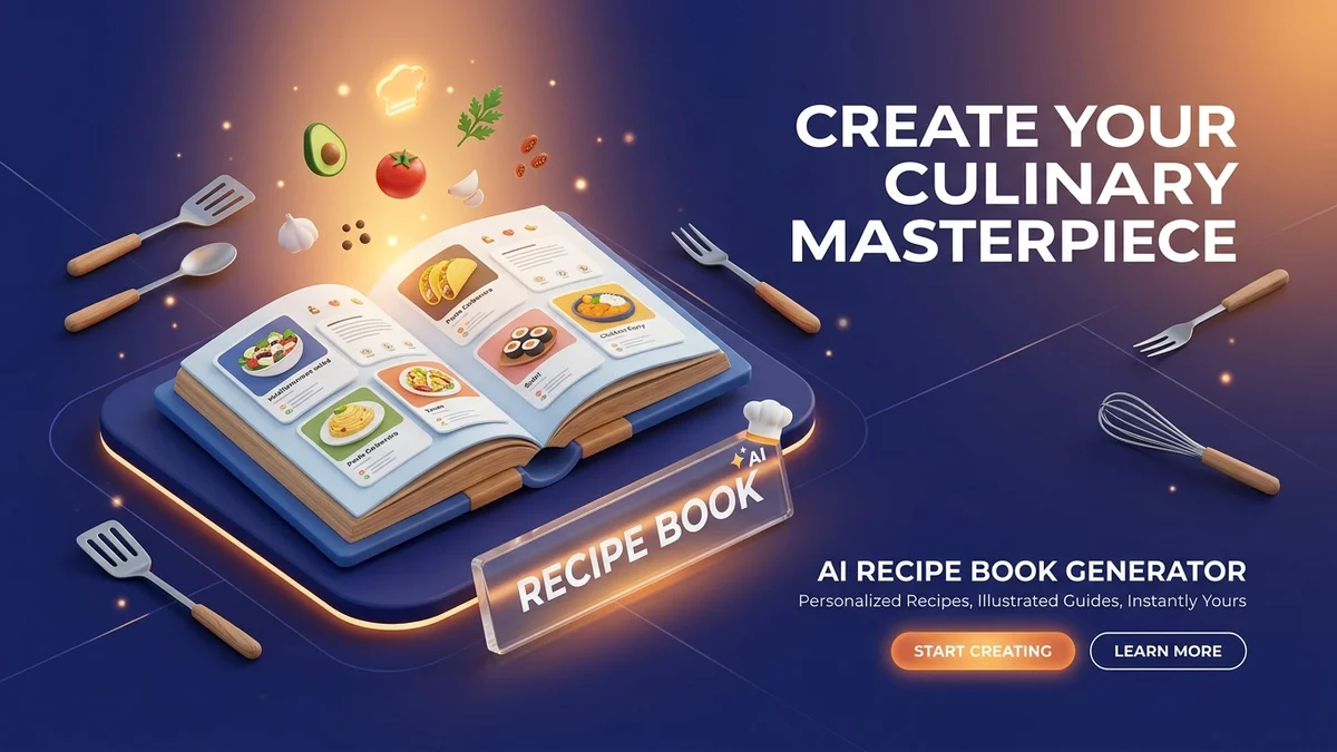 How to Create an Exclusive Recipe Book with a Single Click?