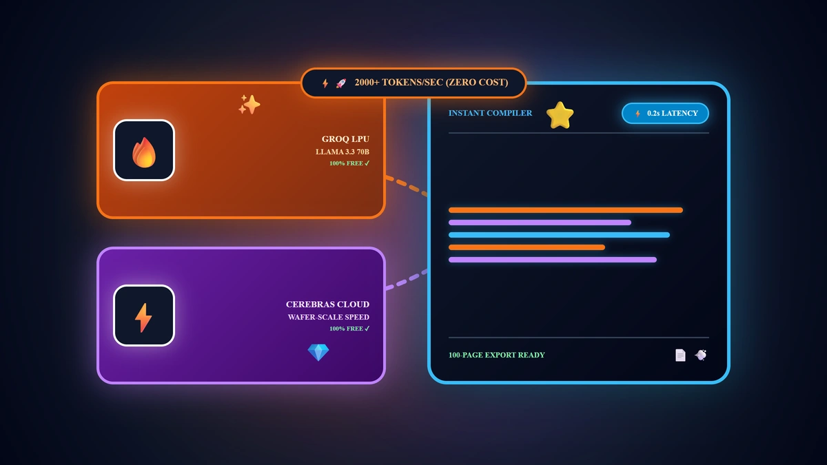 How to Connect Free Groq & Cerebras APIs for Lightning-Fast Llama 3.3 Inference in Digital Products Maker