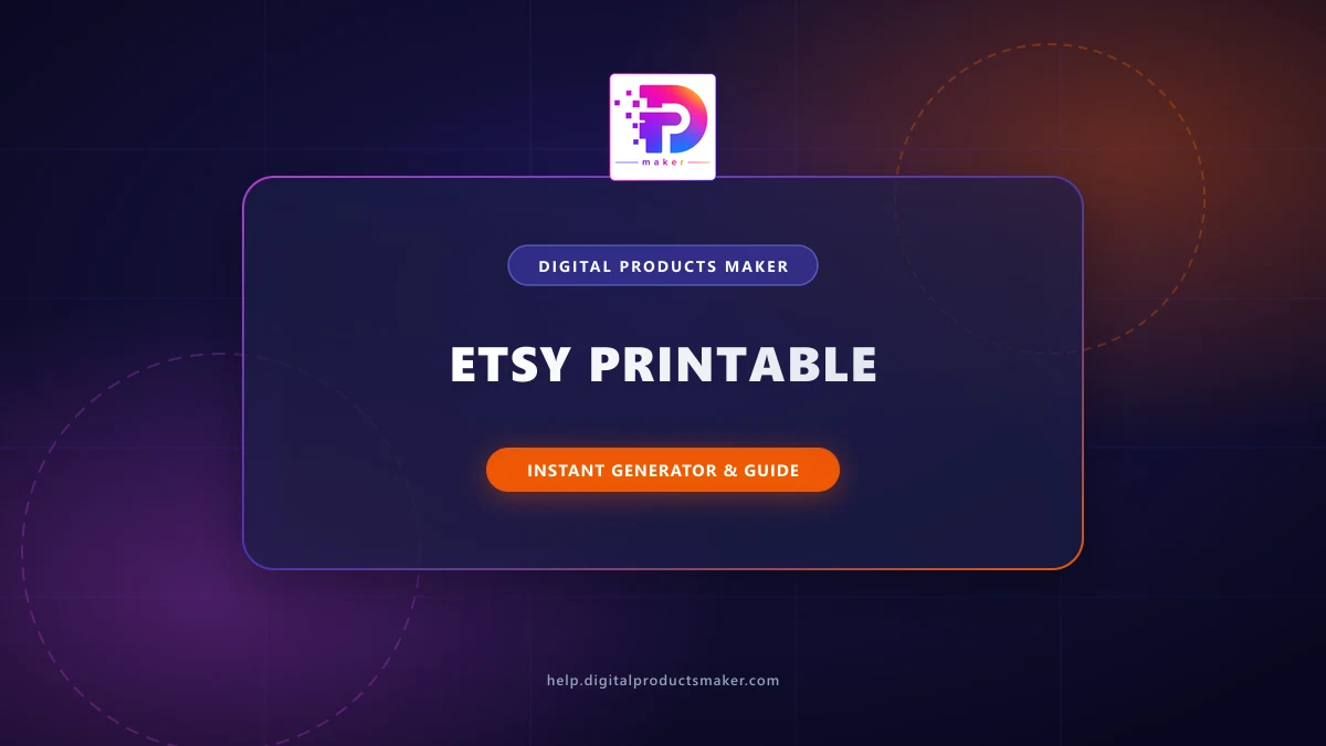 How to Design Etsy Printable using AI in 5 Minutes for Sale?