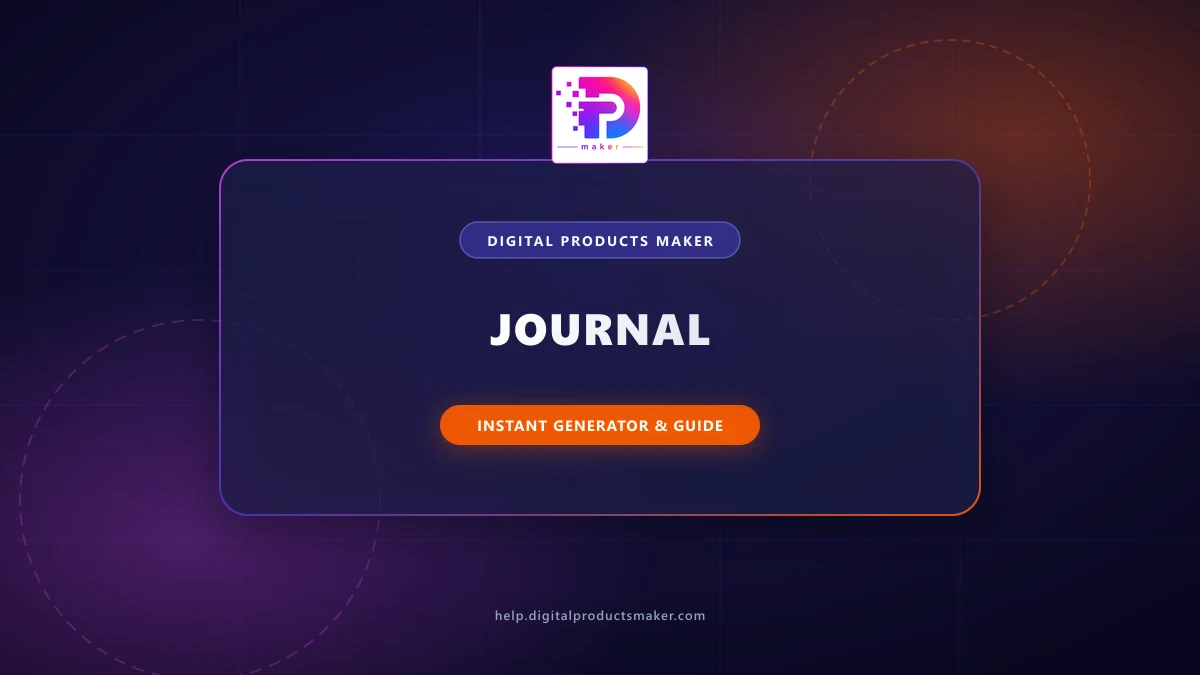 How to Design an Inspiring Daily Journal for Print and Sale?