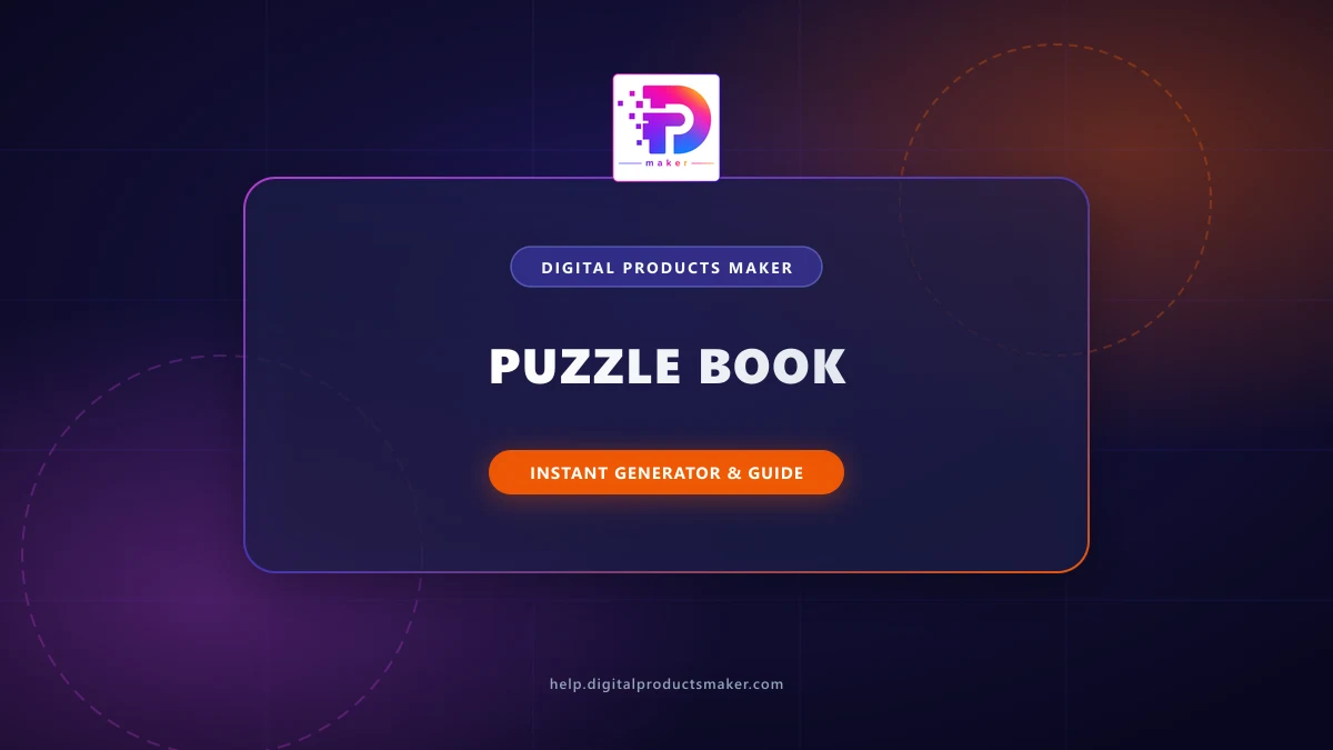 How to Design Puzzle Book using AI in 5 Minutes for Sale?