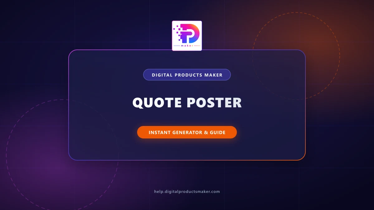 How to Design Quote Poster using AI in 5 Minutes for Sale?