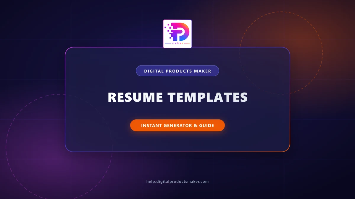 How to Design Resume Templates using AI in 5 Minutes for Sale?