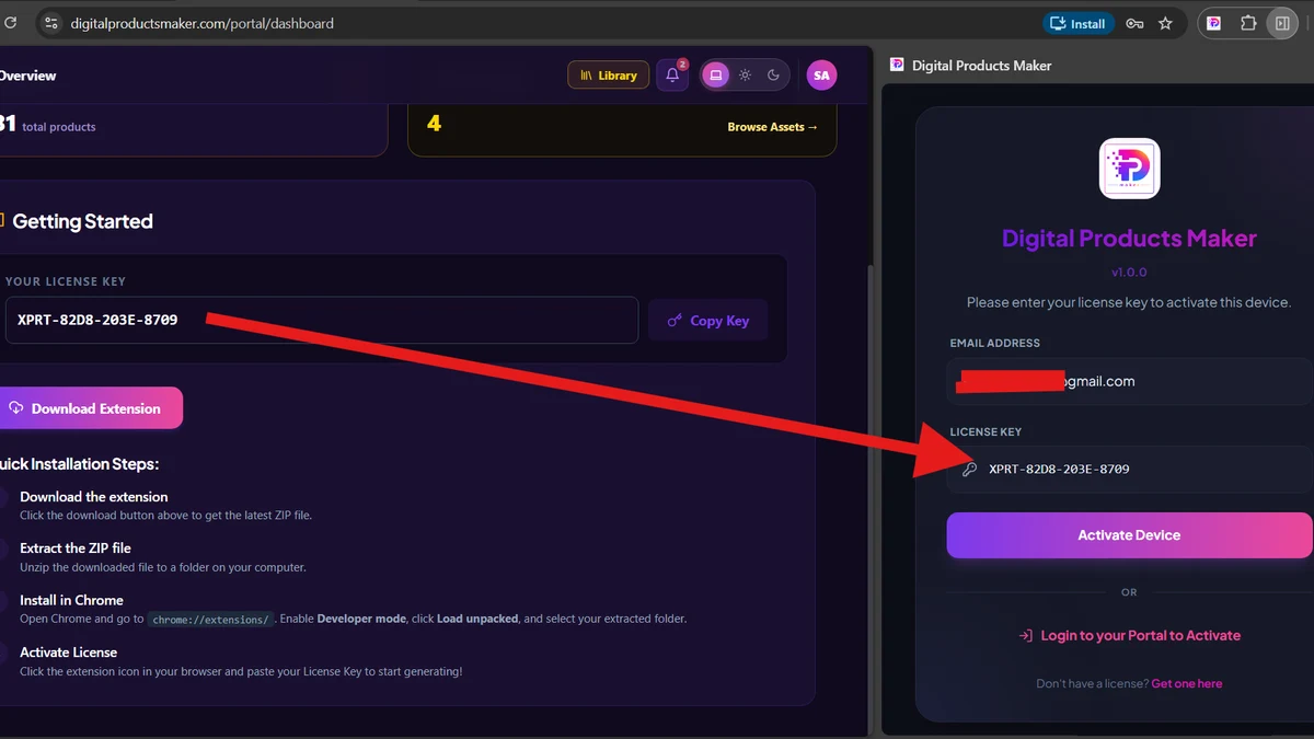 How to Install and Activate Digital Products Maker Extension (Step-by-Step with Screenshots)